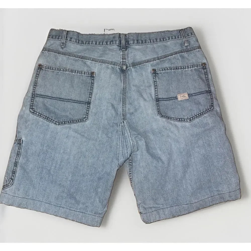 Vintage Levi’s Signature Denim Shorts Light Blue 38x12